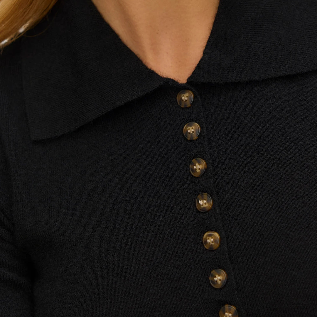Bluzë VERO MODA VMMARINA 2/4 POLONECK PULLOVER