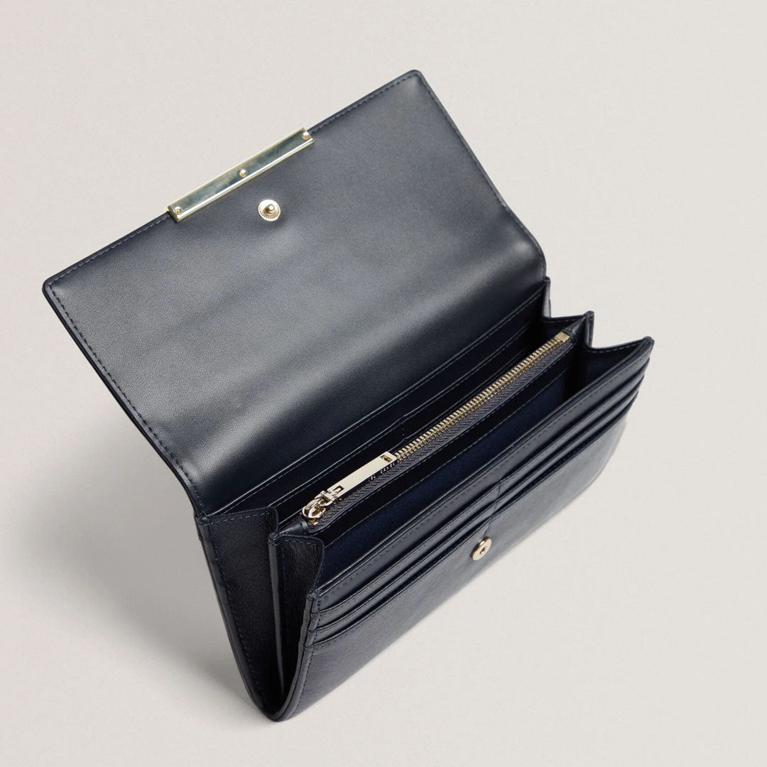 Kuletë TED BAKER Bar Detail Large Leather Purse