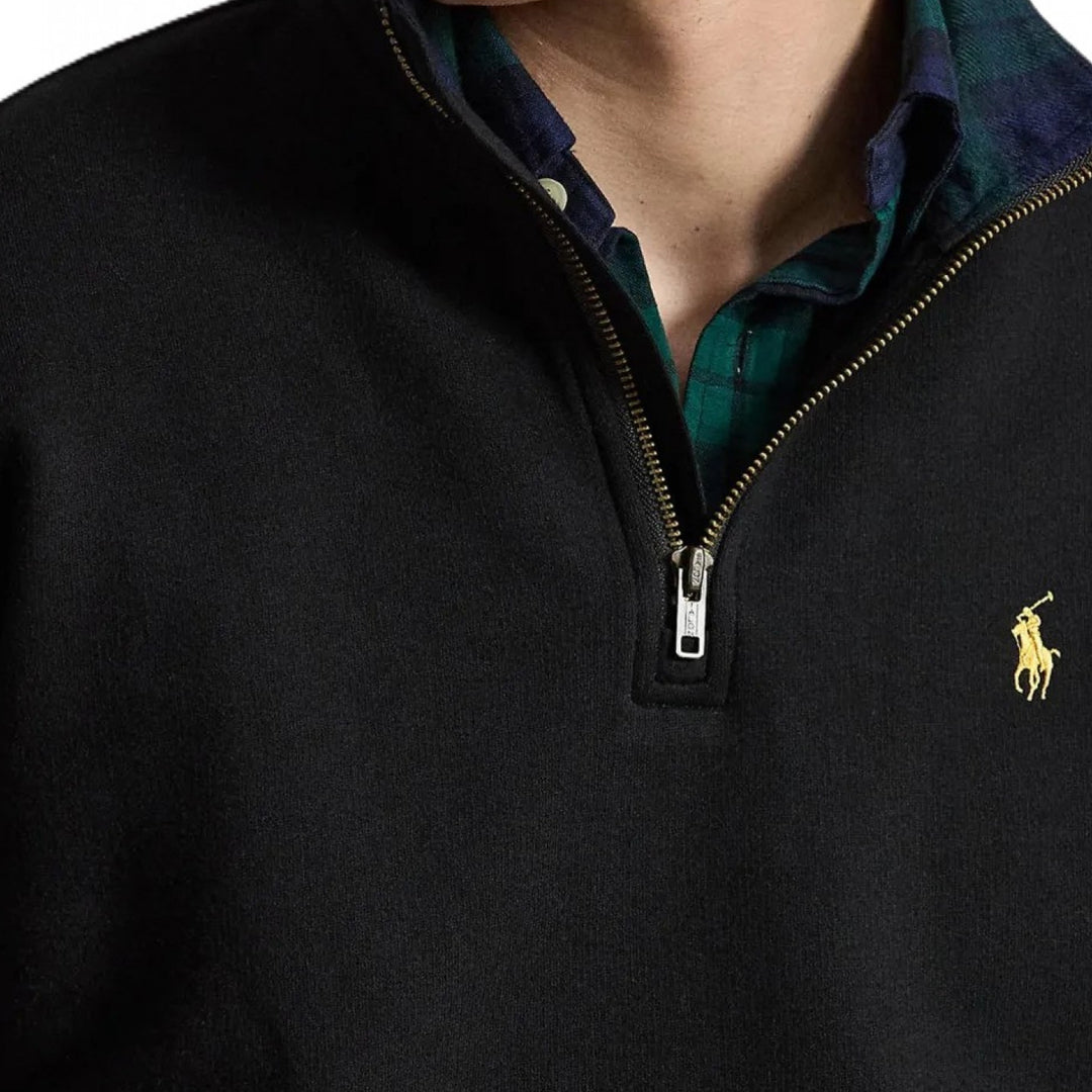 Duks Ralph Lauren KNIT-HALF ZIP-SWEATSHIRT