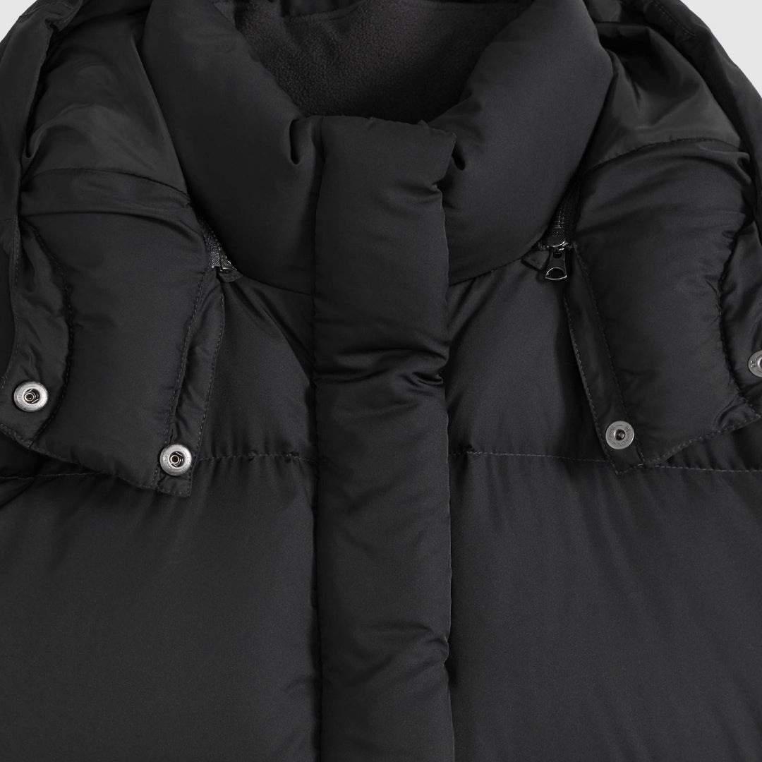 Jakne Levis TATE BUBBLE PUFFER ANTHRACITE NIGHT NY