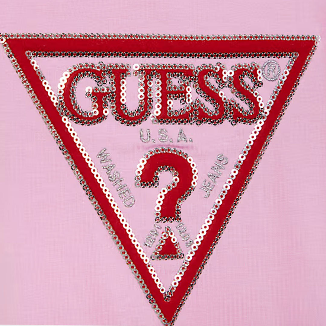 Maicë Guess HIGH LOW SS T-SHIRT