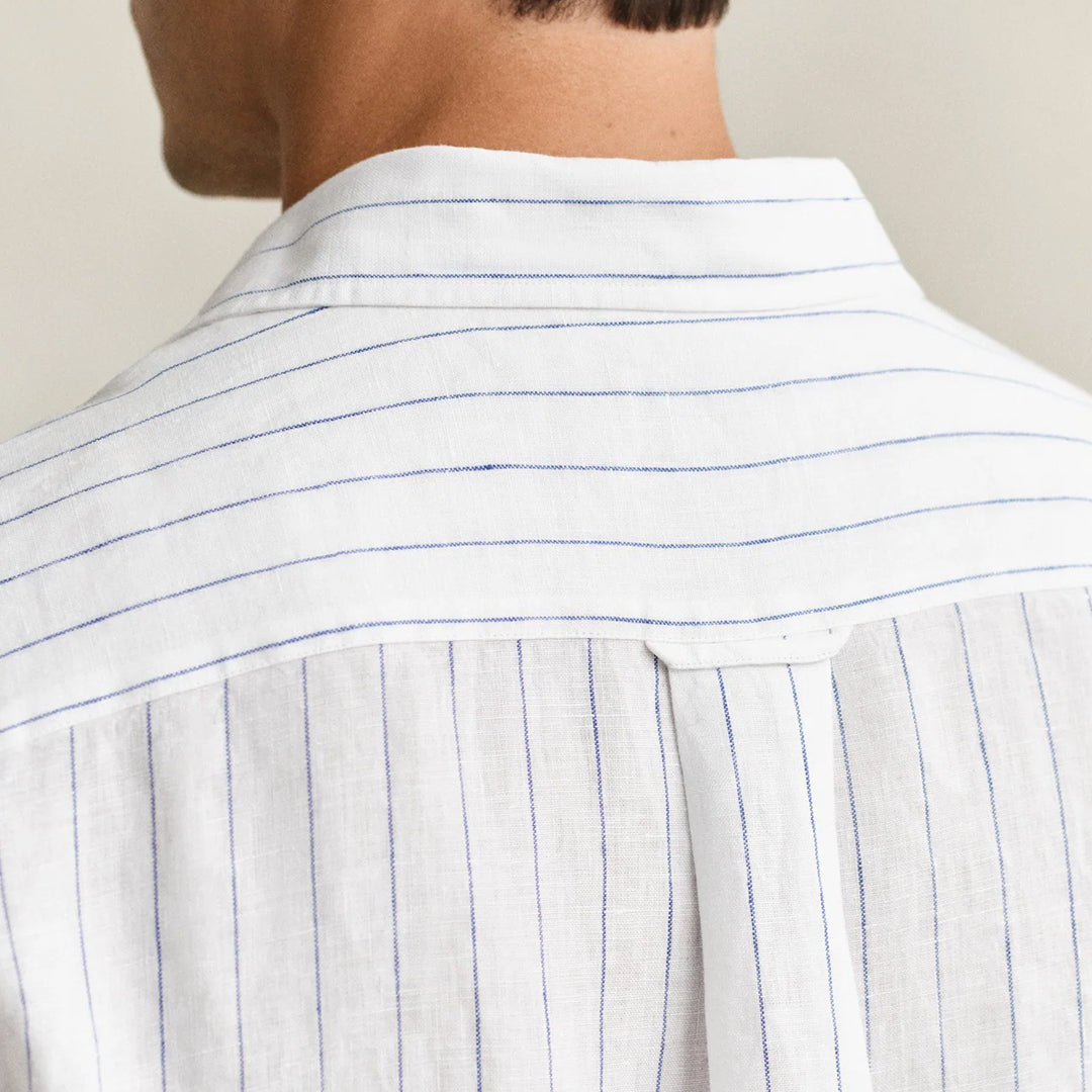 Këmishë Gant REG LINEN STRIPE SHIRT