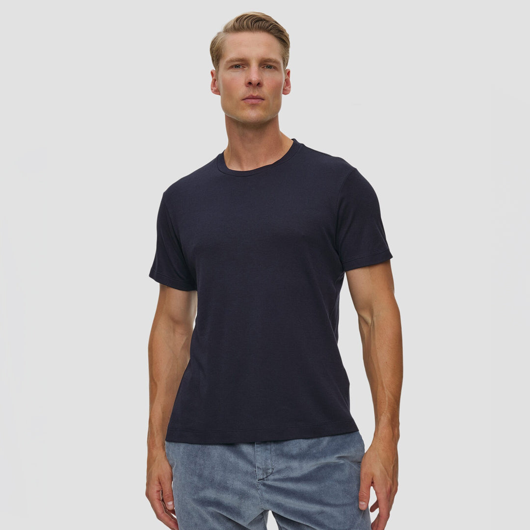 Maicë Paul & Shark MENS WOVEN COTTON LYOCELL T-SHI