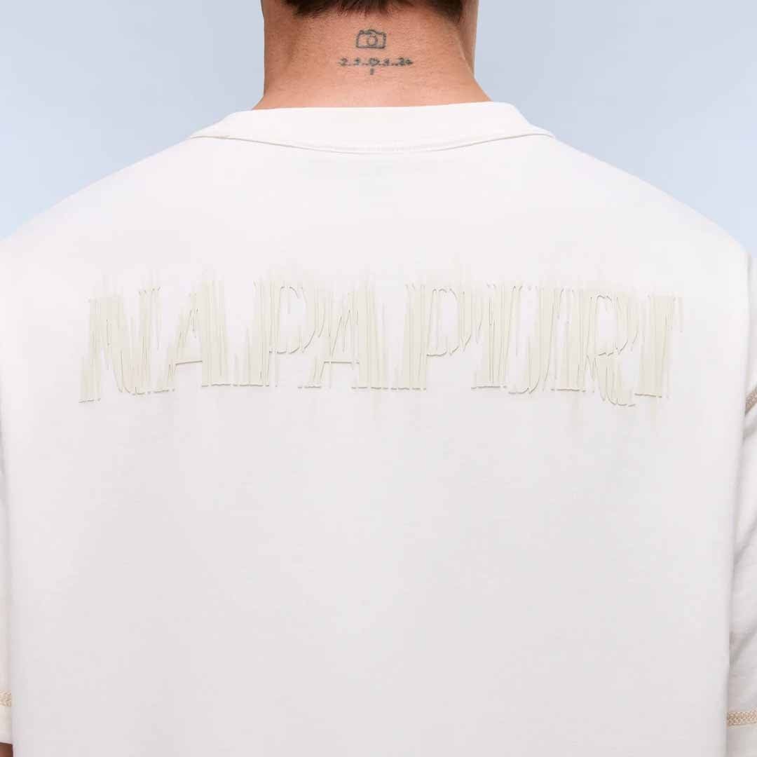 Maicë Napapijri S-UMBRA SS WHITE WHISPER