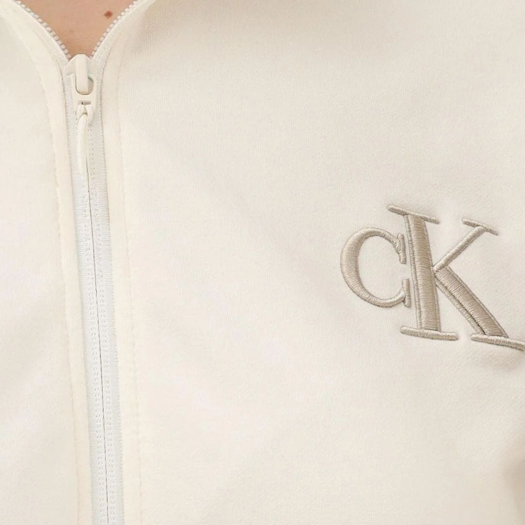 Duks Calvin Klein LS STRETCH TERRY FZ TRACK JACKET