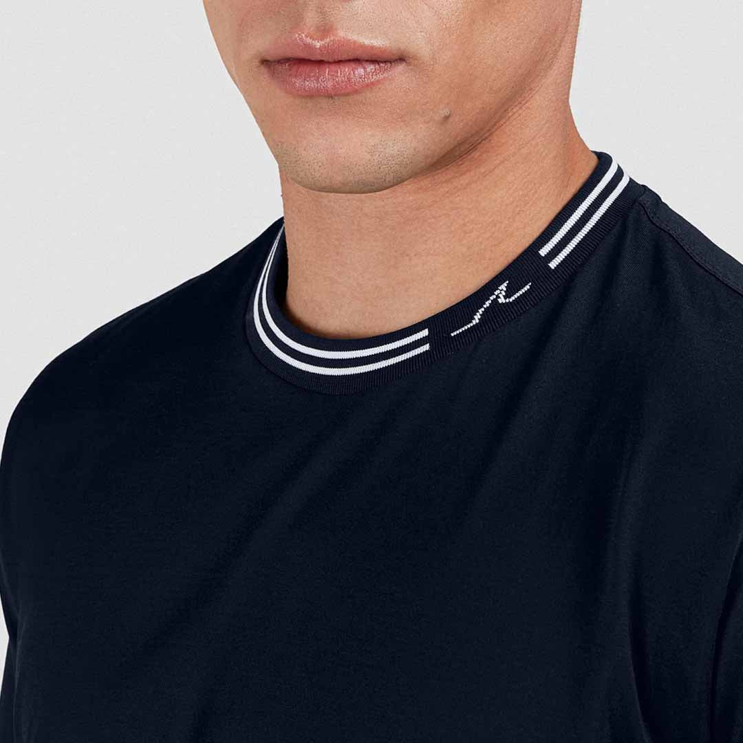 Maicë Paul & Shark MENS KNITTED COTTON T-SHIRT