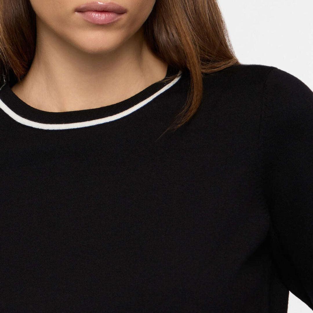 Maicë Upim T-SHIRT P.MI NERO/BIANCO