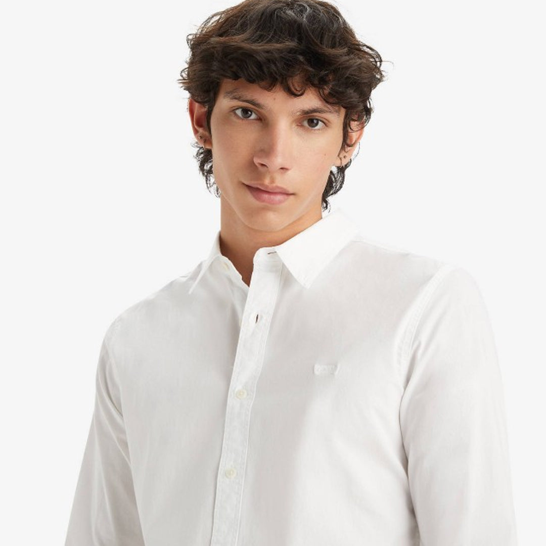 Këmishë LEVIS LS BATTERY HM SHIRT SLIM BRIGHT WHIT
