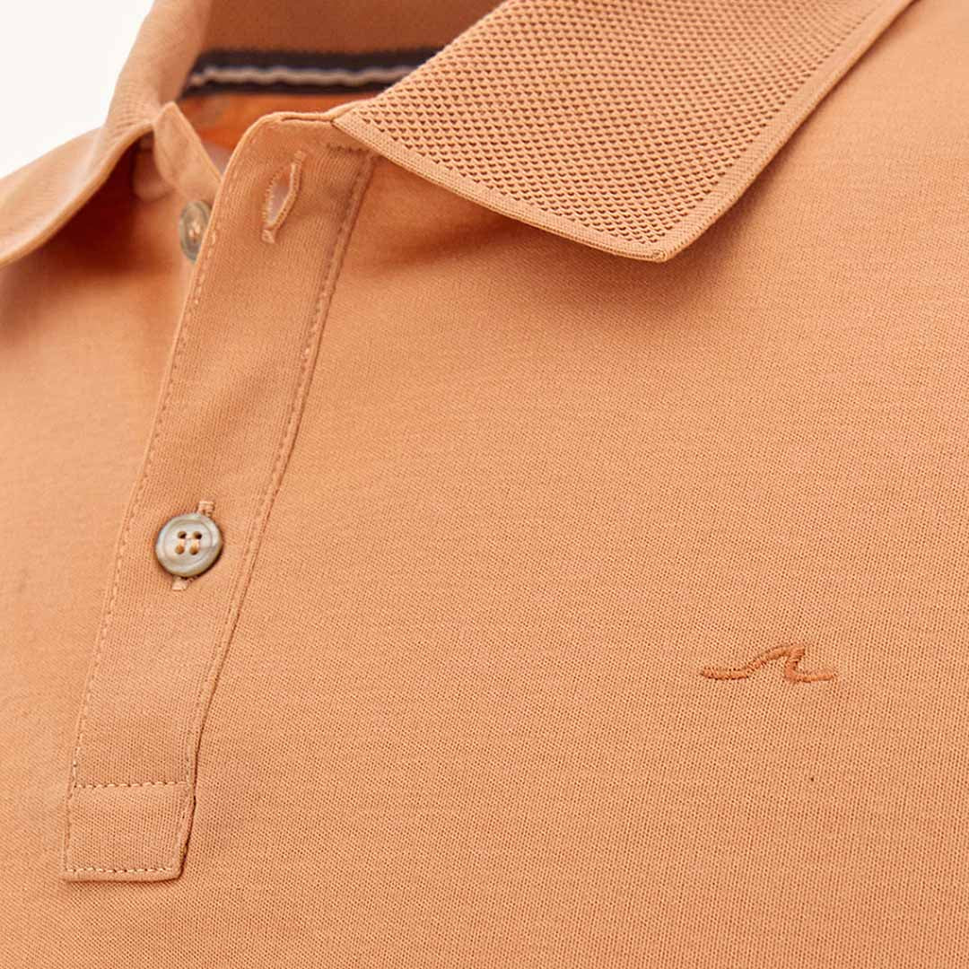 Maicë Paul & Shark MEN'S KNITTED COTTON POLOSHIRT