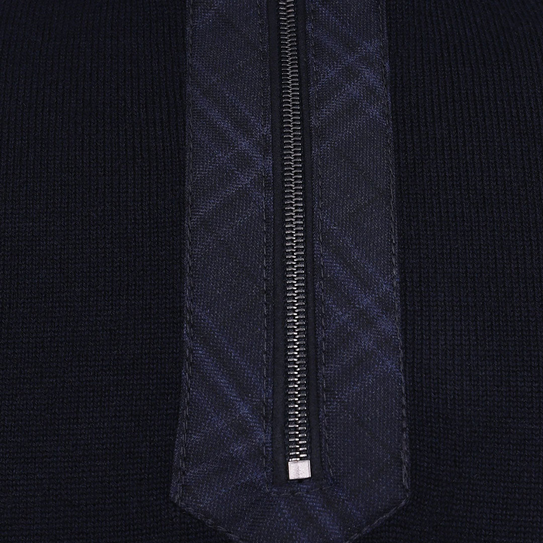 Bluzë PAUL & SHARK MENS KNITTED WOOL ZIPPED SWEATE