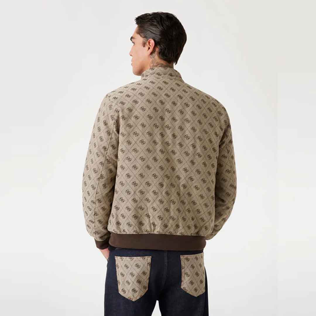 Jakne GUESS MONOGRAM JACKET