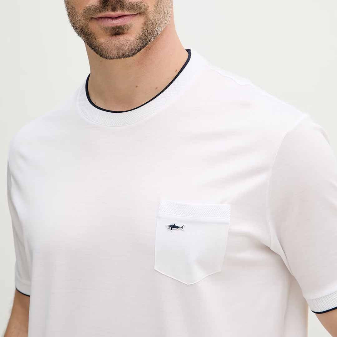 Maicë Paul & Shark MENS KNITTED COTTON T-SHIRT