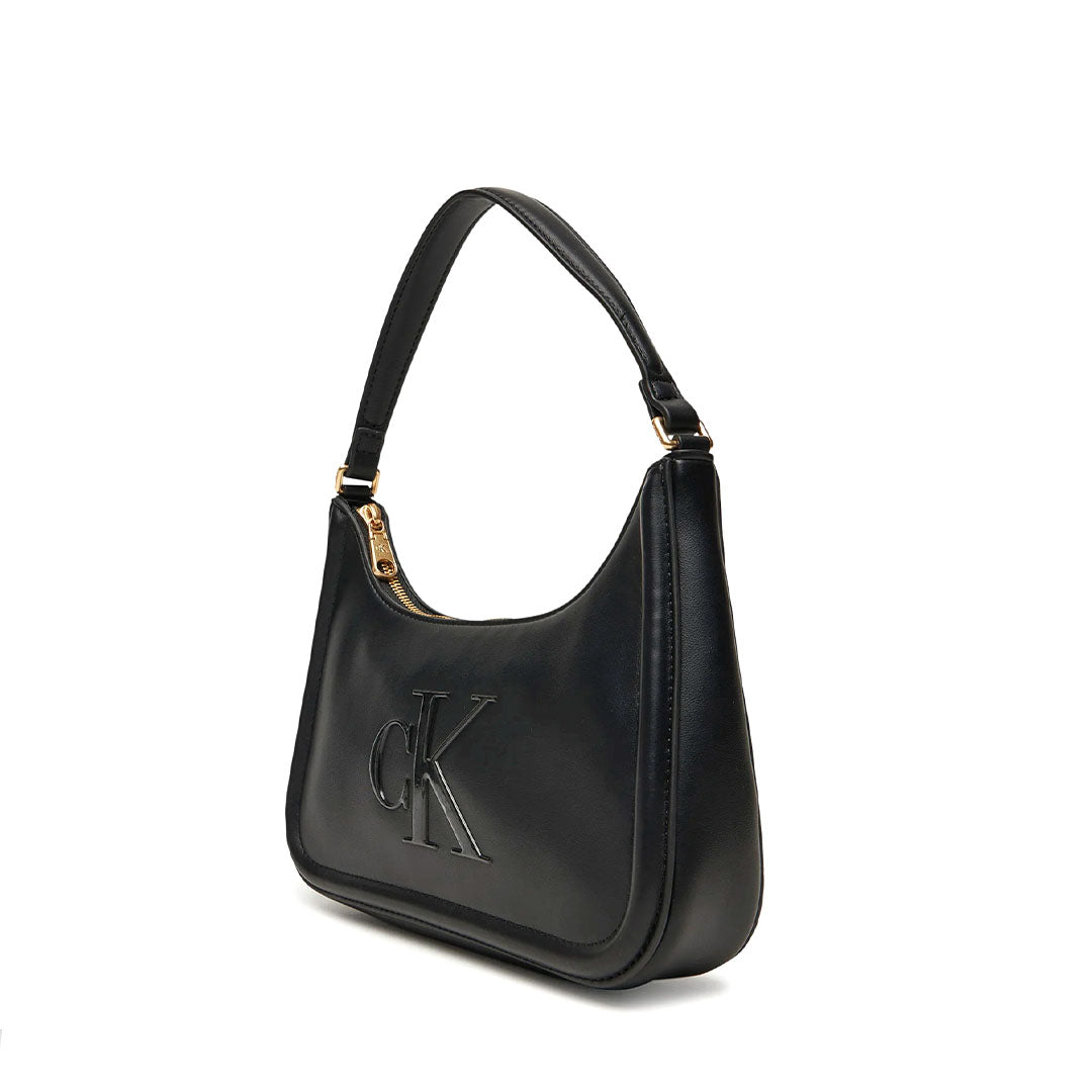 Qantë CALVIN KLEIN RAISED CK SMALL SHOULDER B