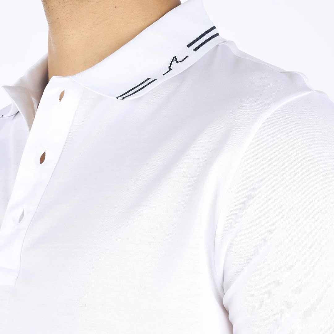 Maicë Paul & Shark MENS KNITTED COTTON POLOSHIRT