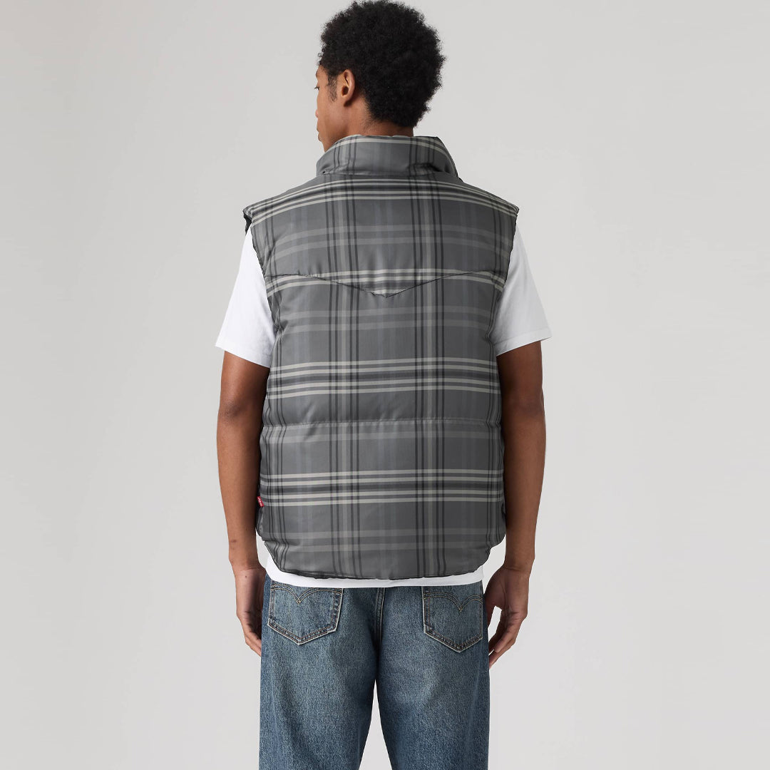 Jelek Levis ROCKWELL REVERSIBLE VEST DUTTON PLAID