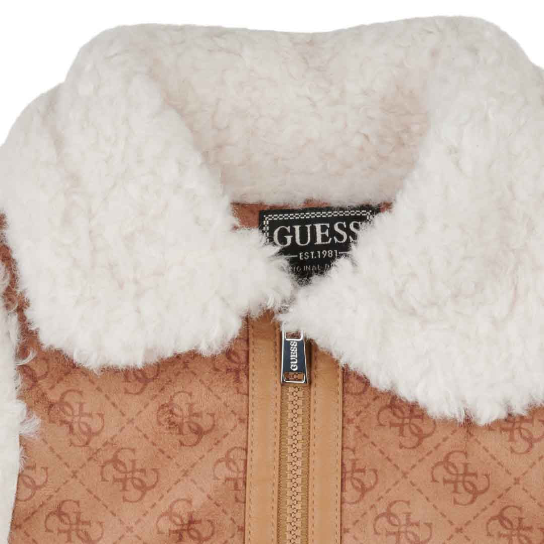 Jelek GUESS FAUX SUEDE SL VEST