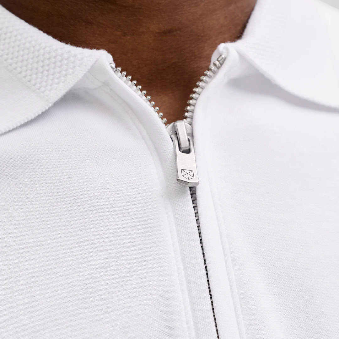 Bluzë JACK & JONES JPRBLAETHAN SS ZIP POLO SN