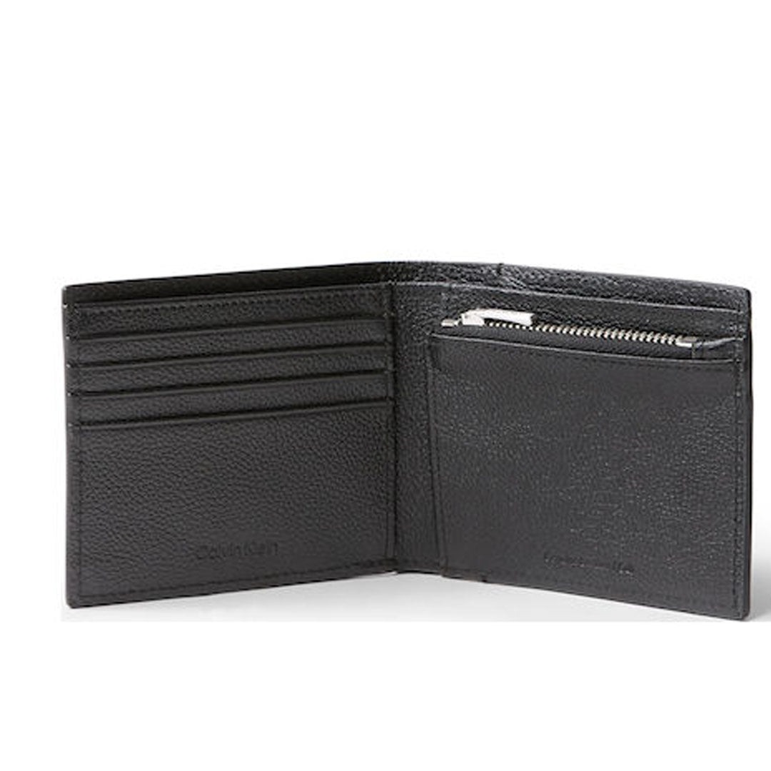 Kuletë CALVIN KLEIN MICROPEBBLE BILLFOLD W COIN