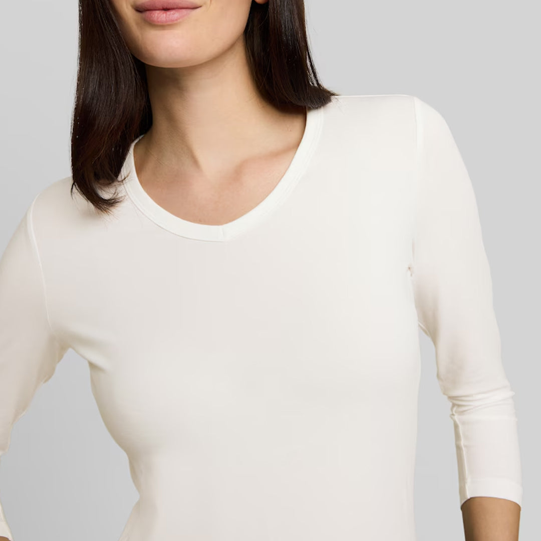 Bluzë Tom Tailor T-shirt basic v-nec