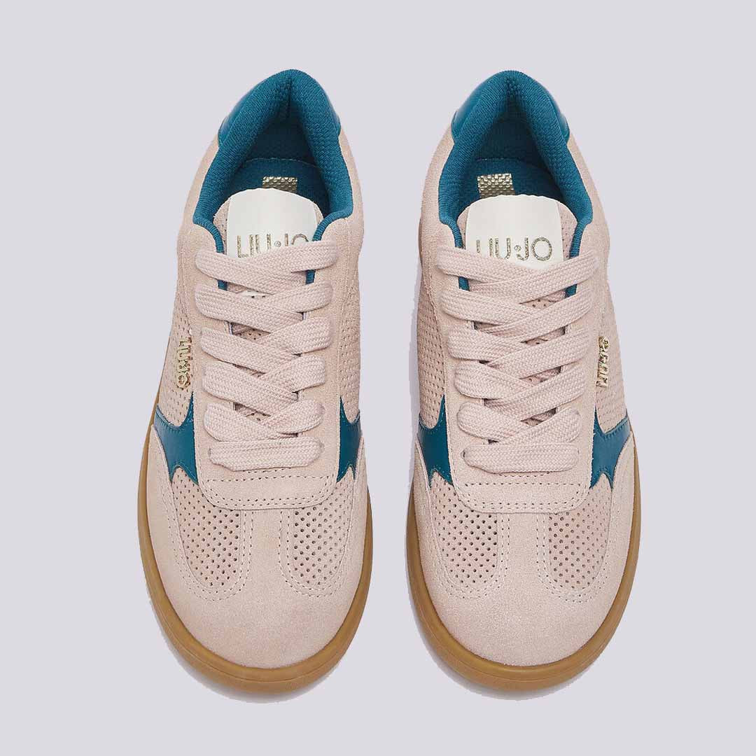 Patikë Liu Jo CONNOR 01 - SNEAKER COW SUEDE/PERFOR