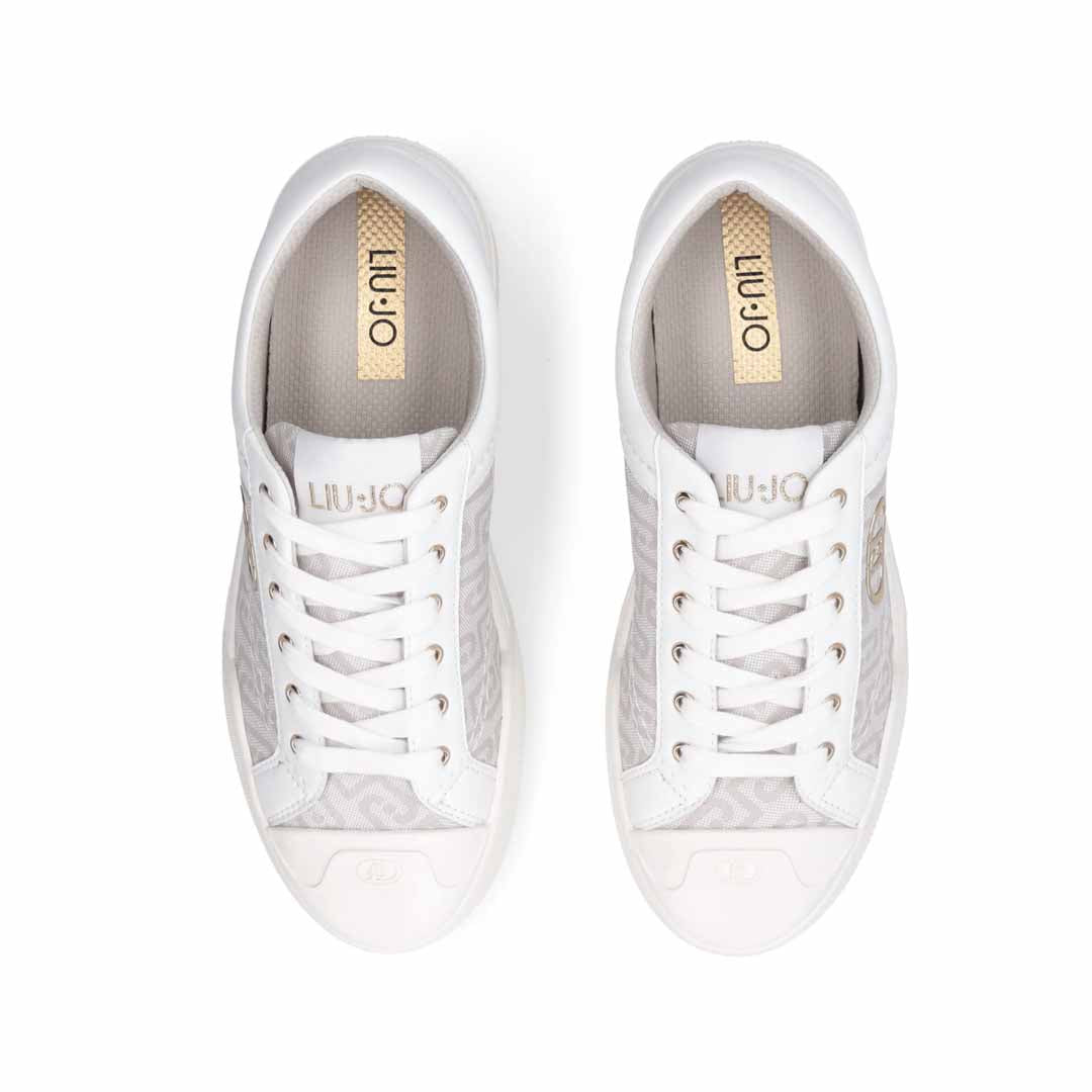Patikë Liu Jo BENSON 01 - SNEAKER MONOGRAM SAFFIAN