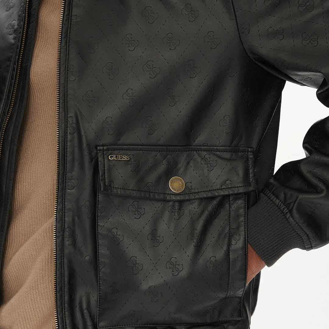 Pantallona GUESS INTERLOCK PANTS