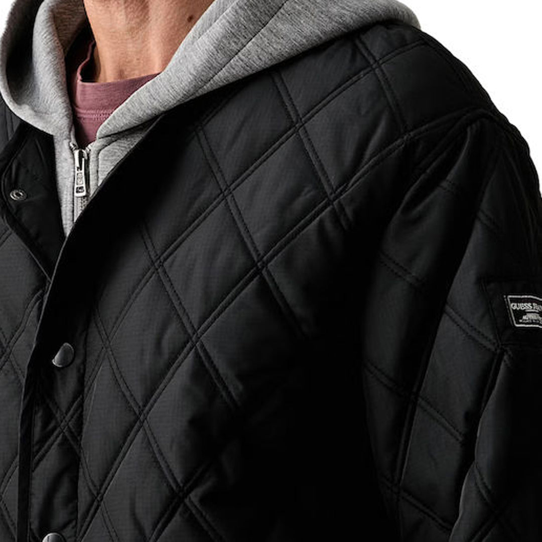 Jakne Guess GJ QUILTED NYLON HOO