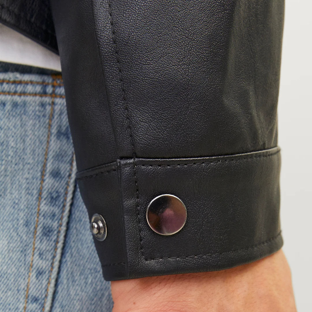 Jakne Jack & Jones JJEDYLAN PU BIKER JACKET NOOS