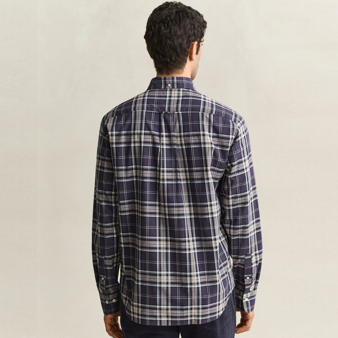 Këmishë Gant REG POPLIN CHECK SHIRT