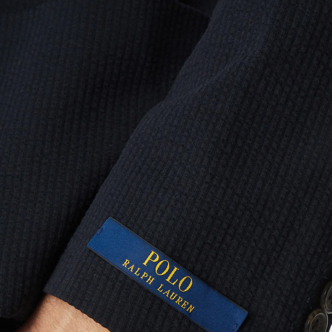 RALPH LAUREN JERSEY SEERSUCKER-POLO SOFT YALE