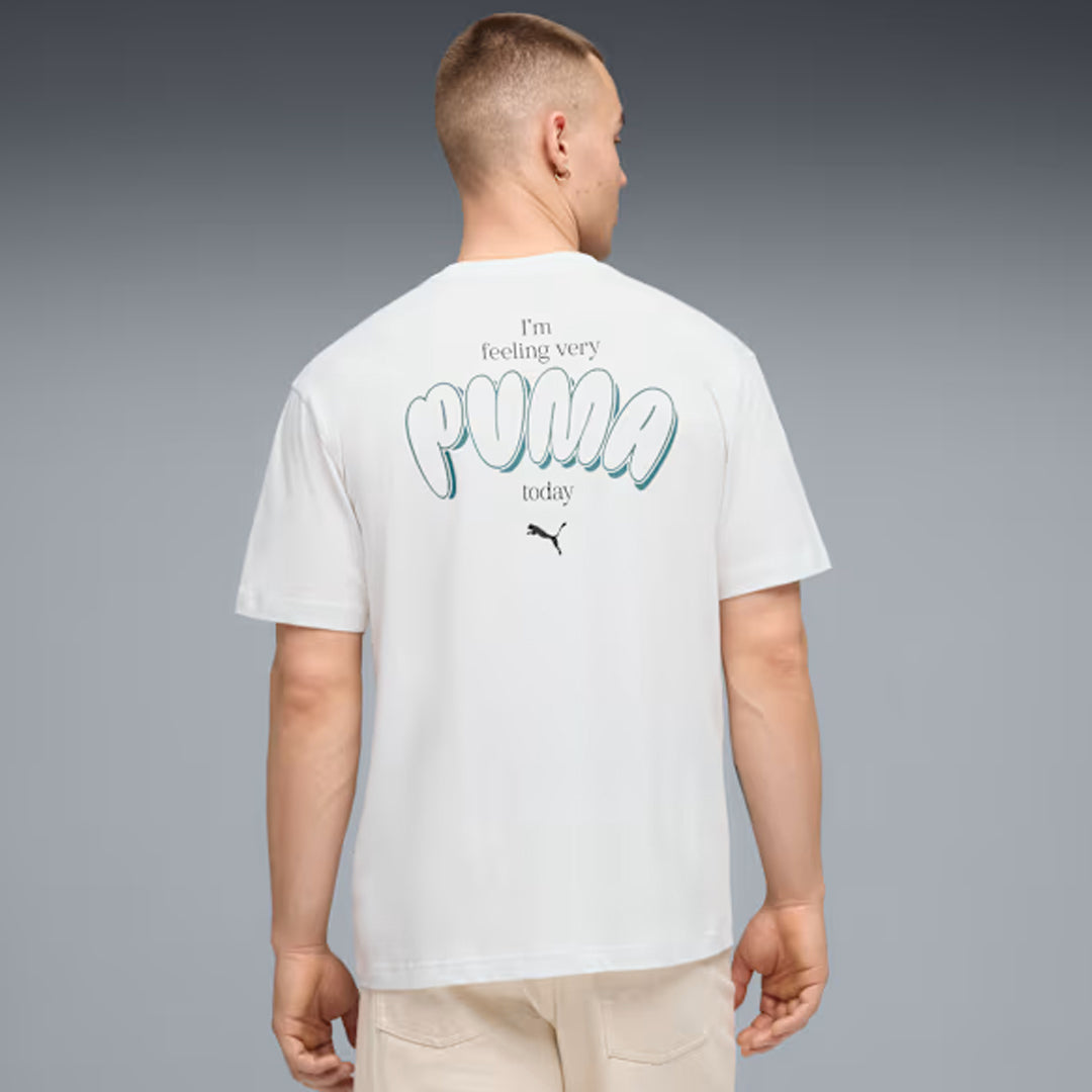 Maicë Puma GRAPHICS Bubble Font Relaxed Tee