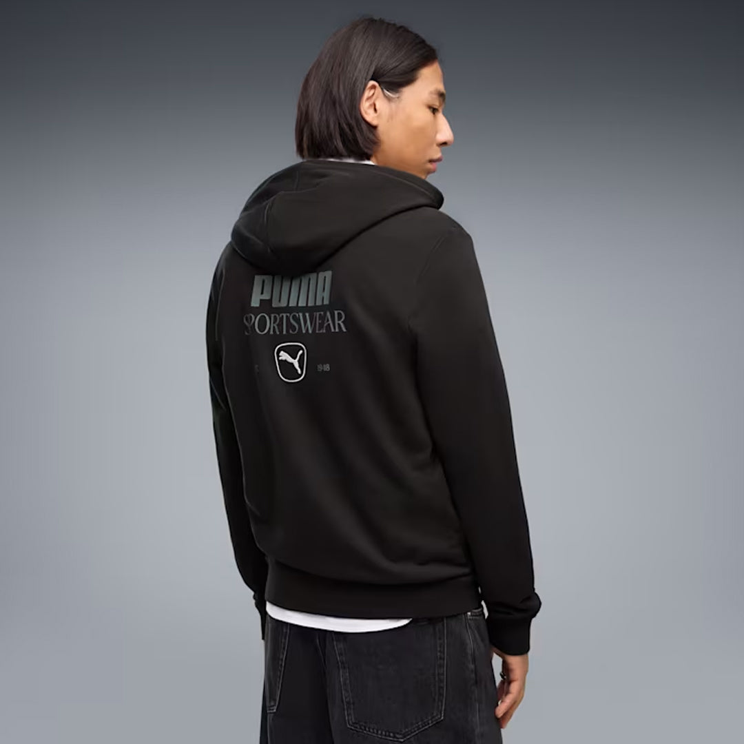 Duks Puma Puma CLASS Graphic Full-Zip Hoodie TR
