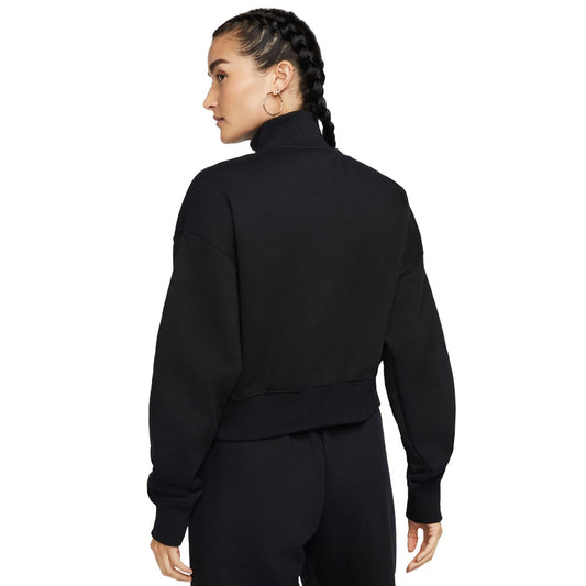 Bluzë NIKE W NSW PHNX FLC CROP QZ