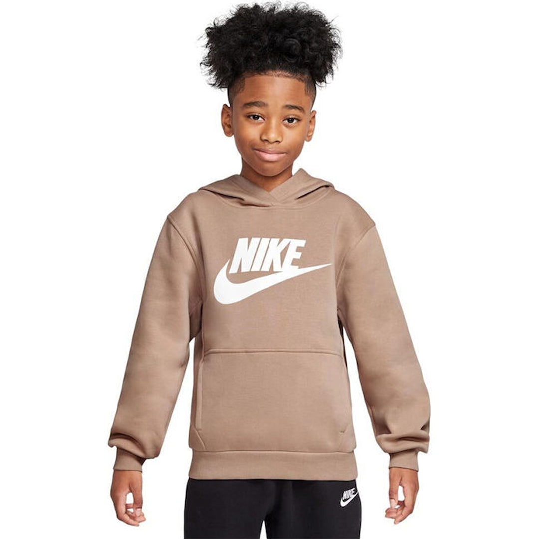 Duks NIKE K NSW CLUB FLC HDY HBR
