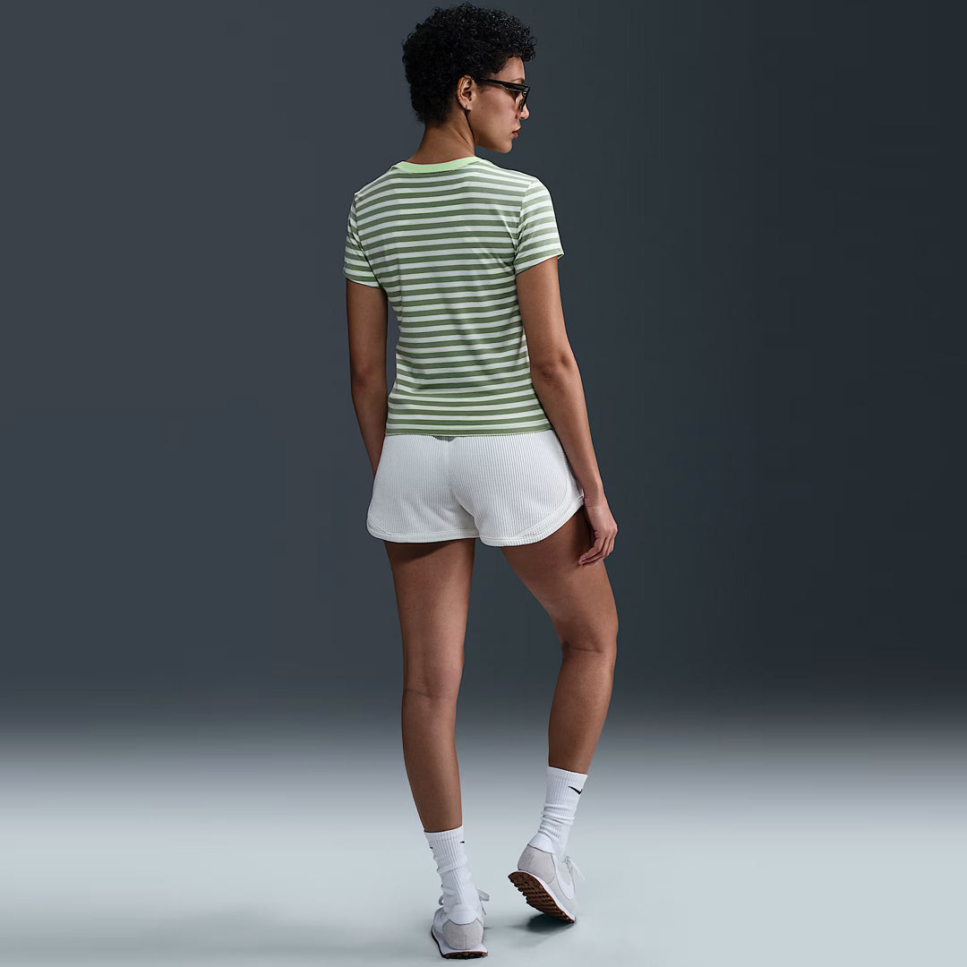 NIKE W NSW SLIM MD CRP TEE PNX