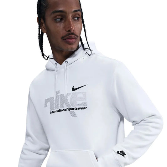 Duks NIKE M NK CLUB BB PO HDY SWSH SPORT