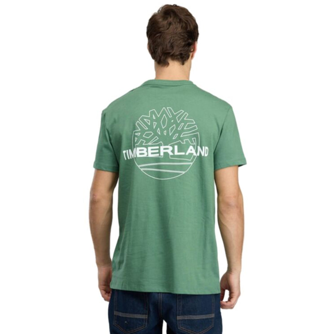 Maicë Timberland Y2K LOCK UP BACK LOGO SS TEE M