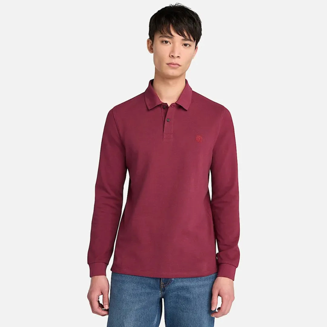 Bluzë TIMBERLAND LS Millers River Pique Polo