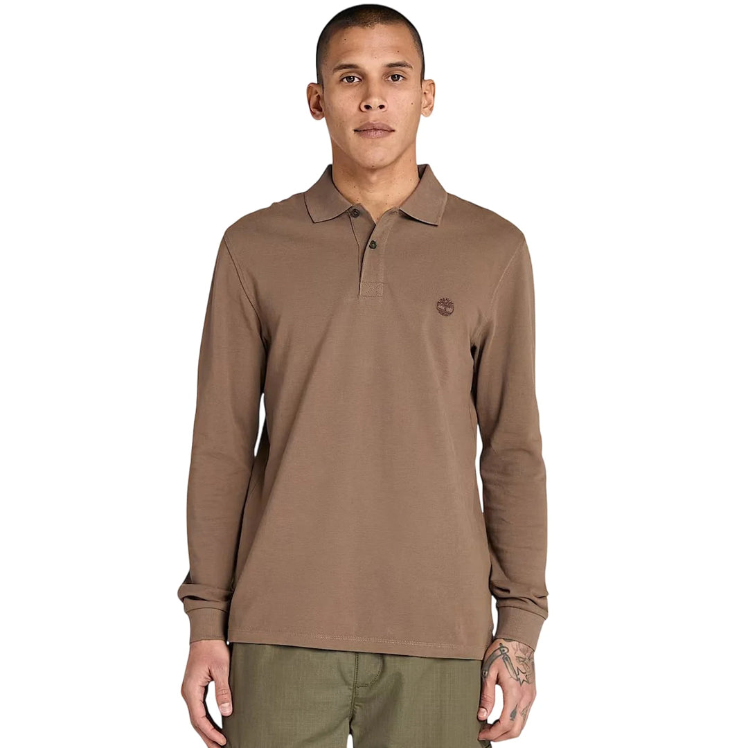 Bluzë TIMBERLAND LS Millers River Pique Polo