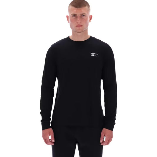 Bluzë Reebok ENZO SMALL LOGO CREW NECK LS TEE
