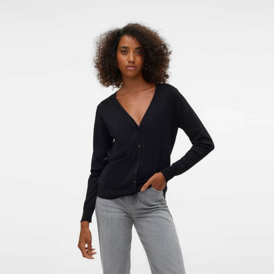 Xhemper VERO MODA VMSILJE LS V-NECK CARDIGAN GA NO