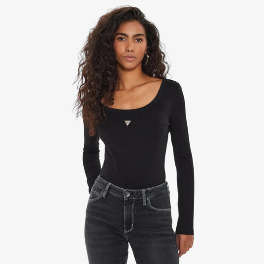 Bluzë GUESS COLETTE LS BODYSUIT