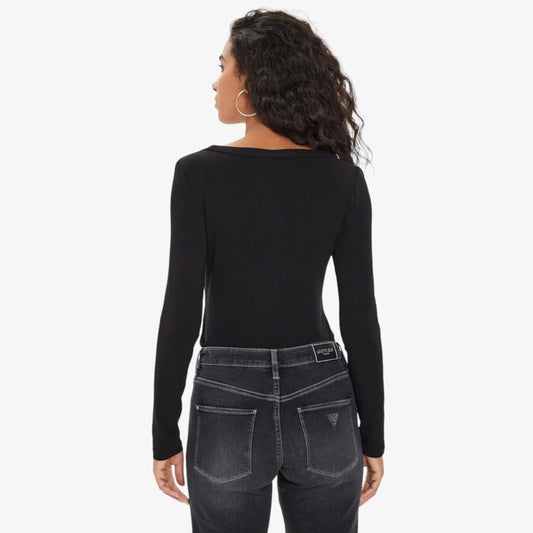 Bluzë GUESS COLETTE LS BODYSUIT