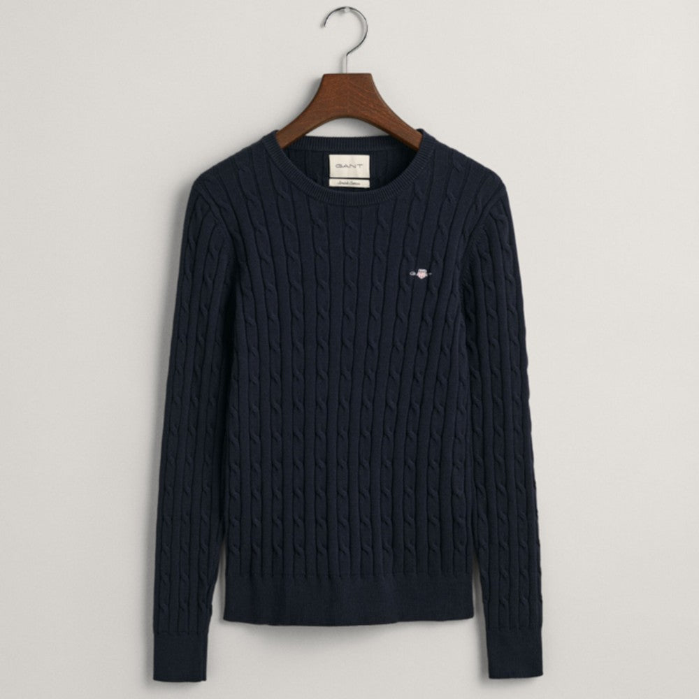 Xhemper GANT STRETCH COTTON CABLE C-NECK