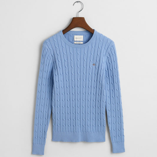 Xhemper GANT STRETCH COTTON CABLE C-NECK
