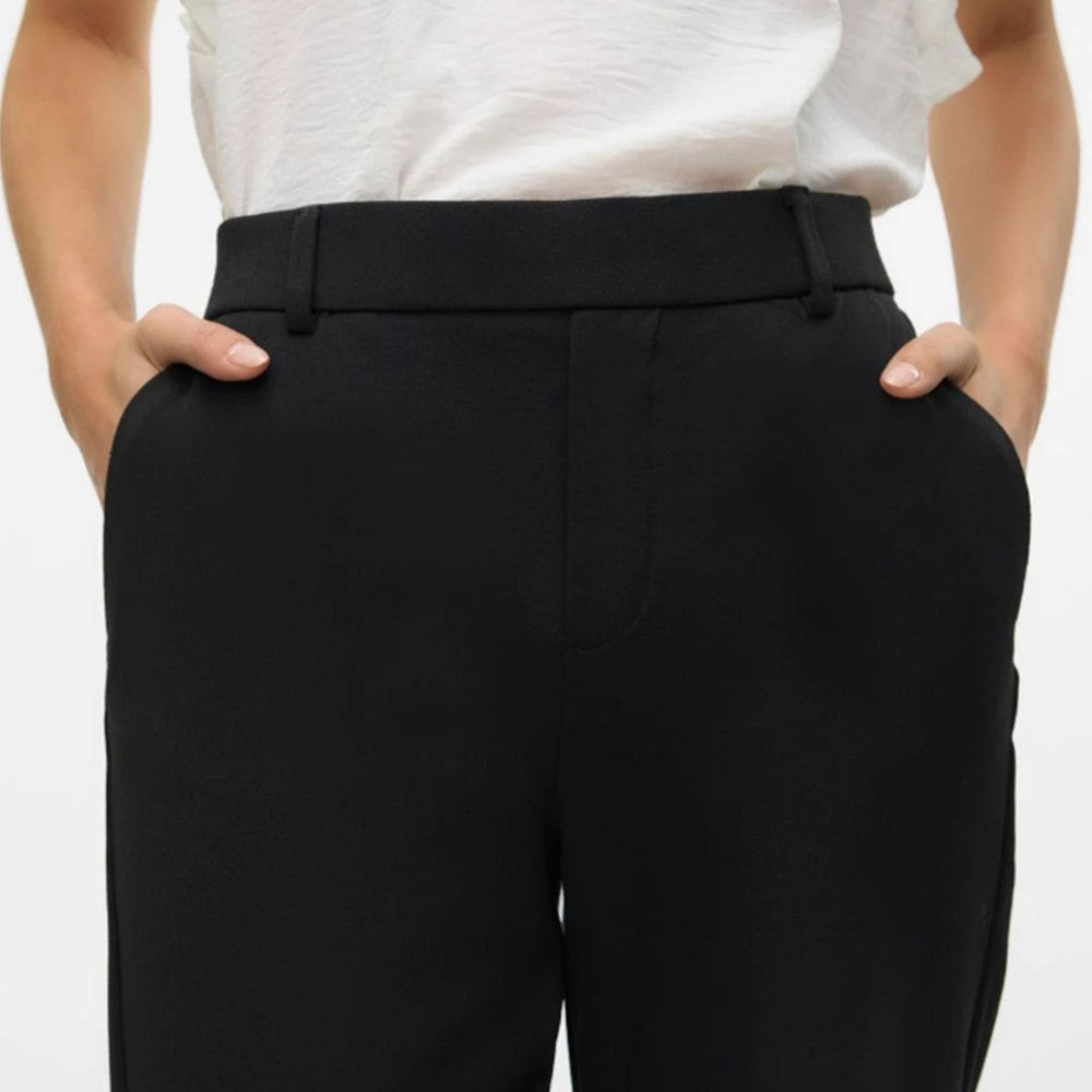 Pantallona VERO MODA VMZAMIRA MW SLIM STRAIGHT PAN