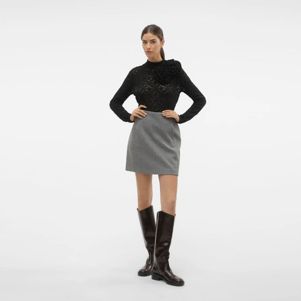 Fund VERO MODA VMFORTUNEALLISON HW SHORT SKIRT GA