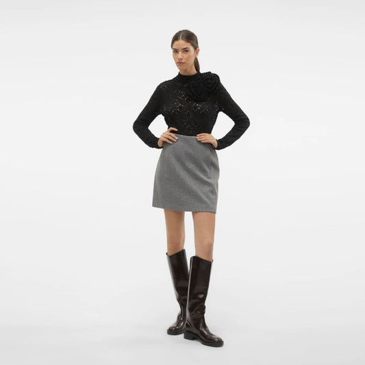 Fund VERO MODA VMFORTUNEALLISON HW SHORT SKIRT GA
