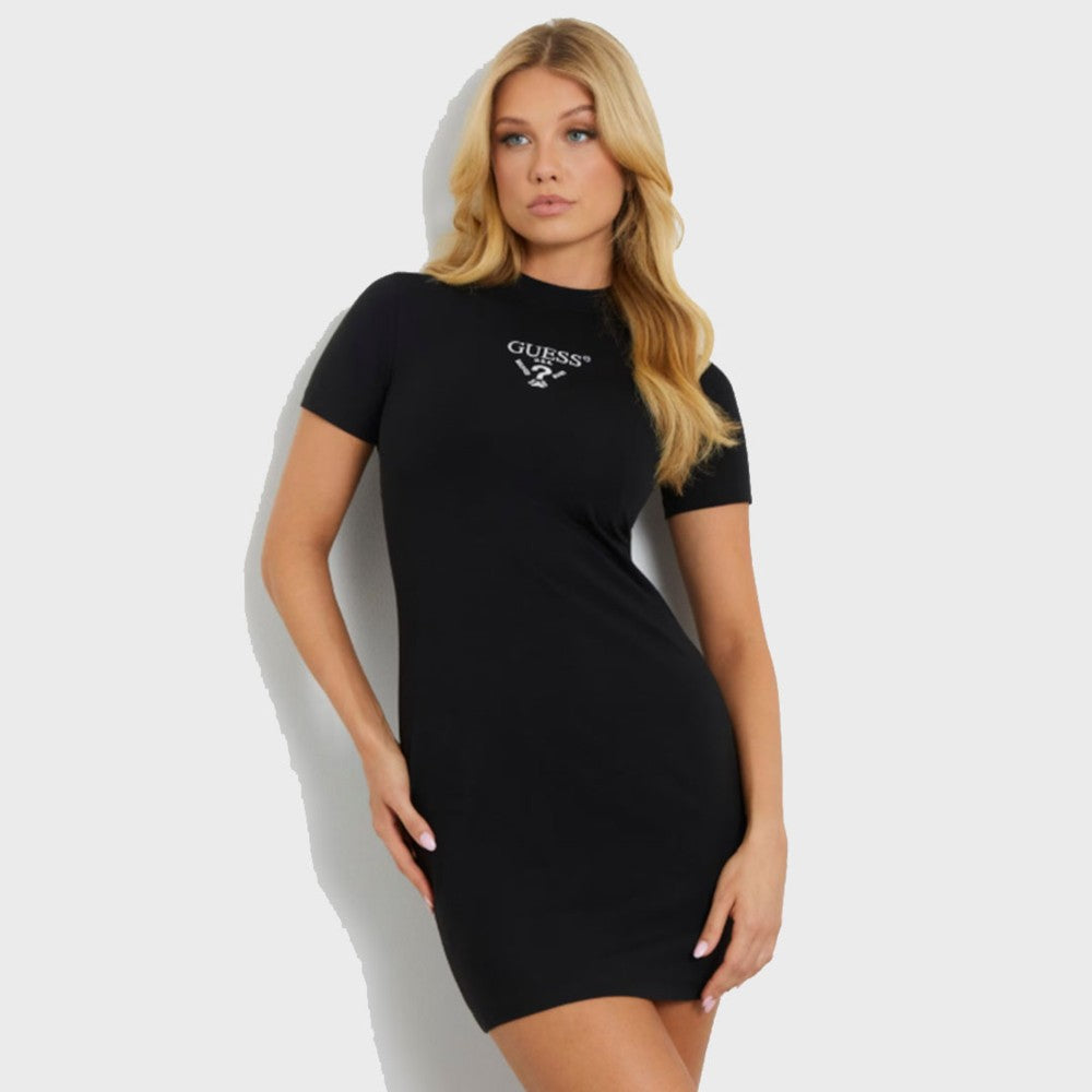 Fustan GUESS V4YK02KCDH1 JBLK