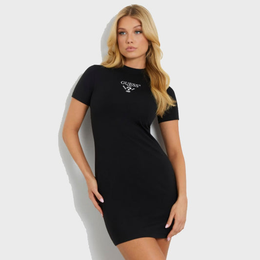 Fustan GUESS V4YK02KCDH1 JBLK